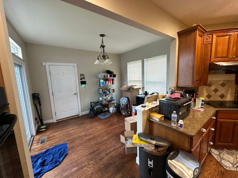 Parkside - deck & kitchen