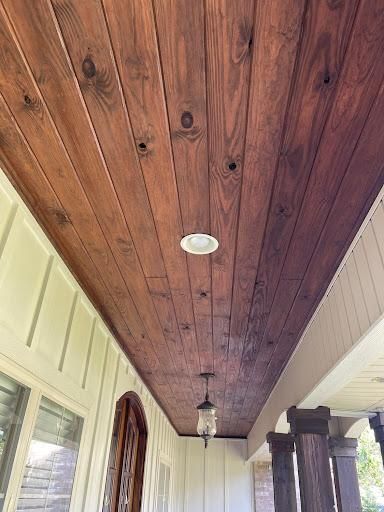 Stain and Clear Coat