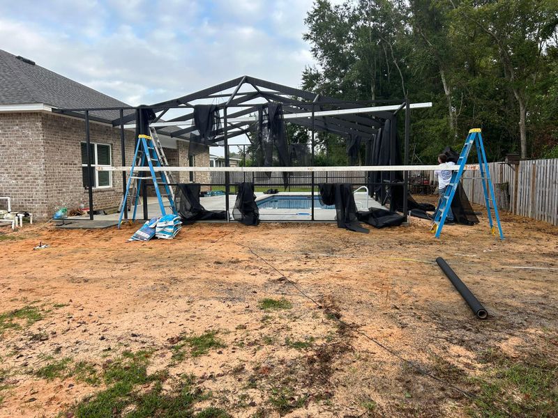 Screen Room Repairs