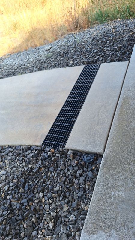 Concrete cutting & Drainage Options