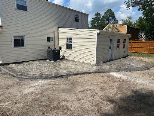 Stamped Concrete Installation