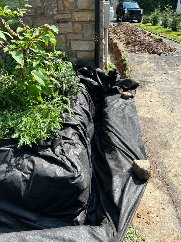 Outdoor French Drains