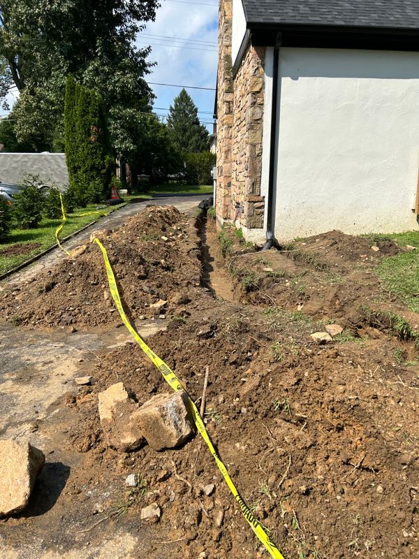 Outdoor French Drains
