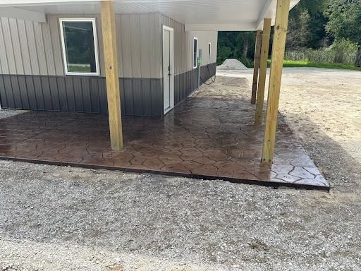 Stamped Concrete Installation