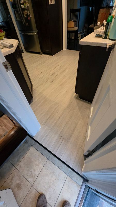 Kitchen Porcelain Tile Flooring