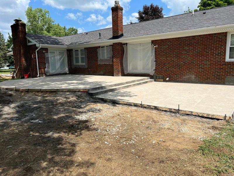 Concrete Patio