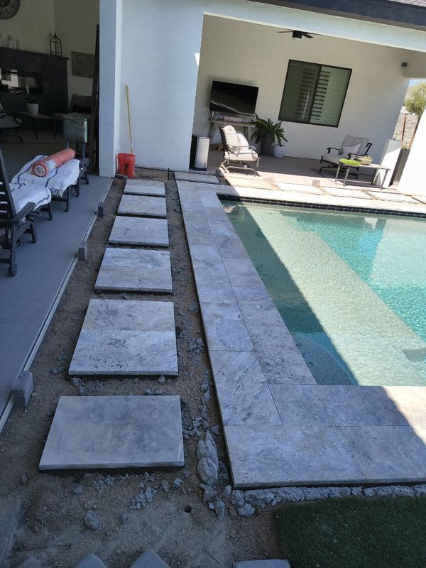 Transforming Outdoor Elegance: Camacho AZ Landscaping's Poolside Perfection in Arizona