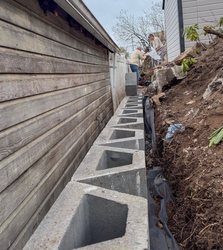 Retaining Wall Construction