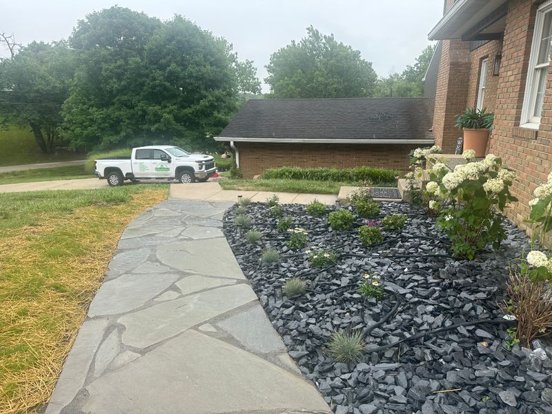 Flagstone Installation