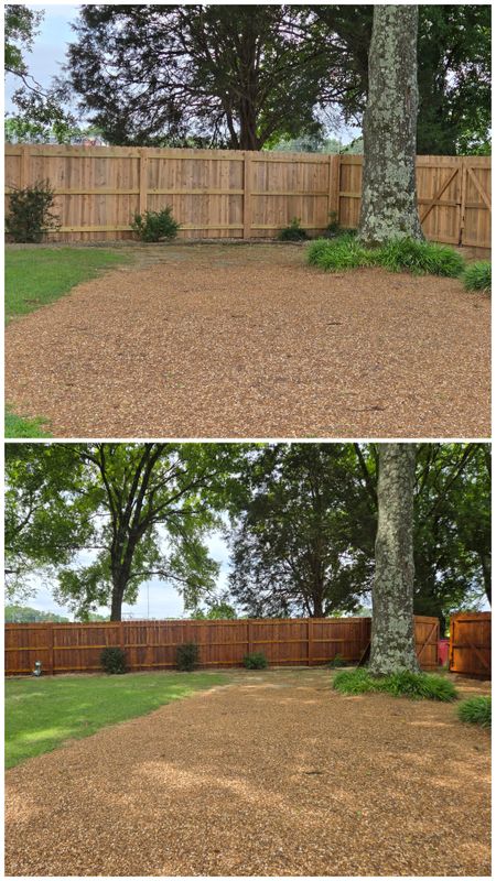 Cedar Privacy Fence Installation