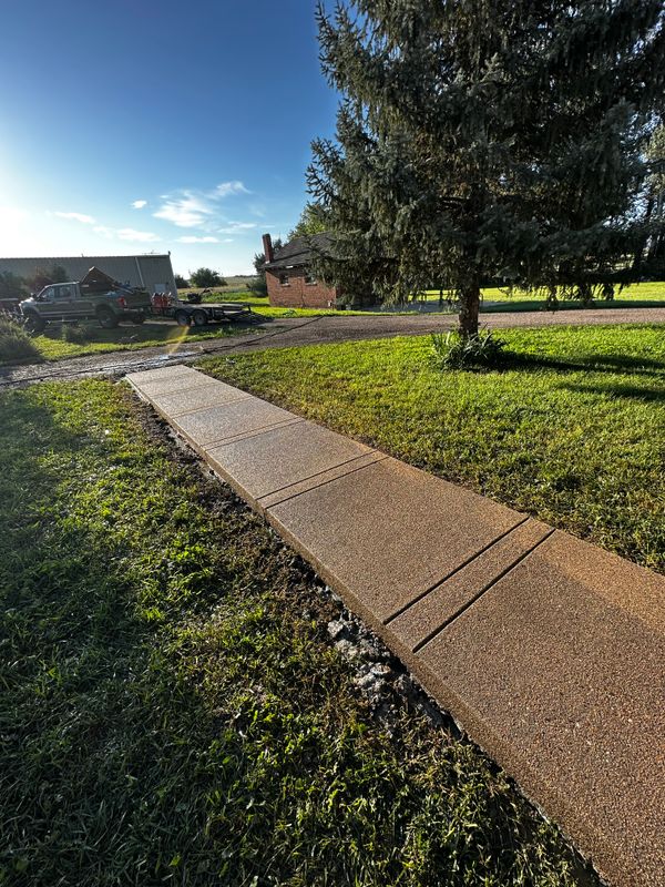 Sidewalk Installation