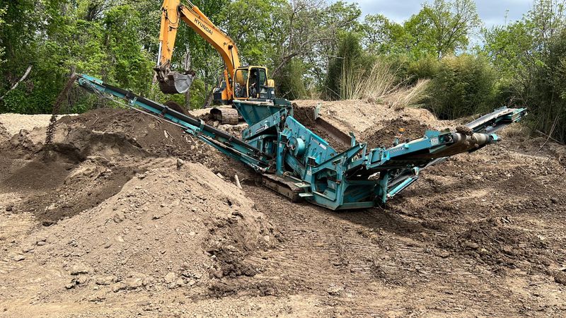 Excavating 