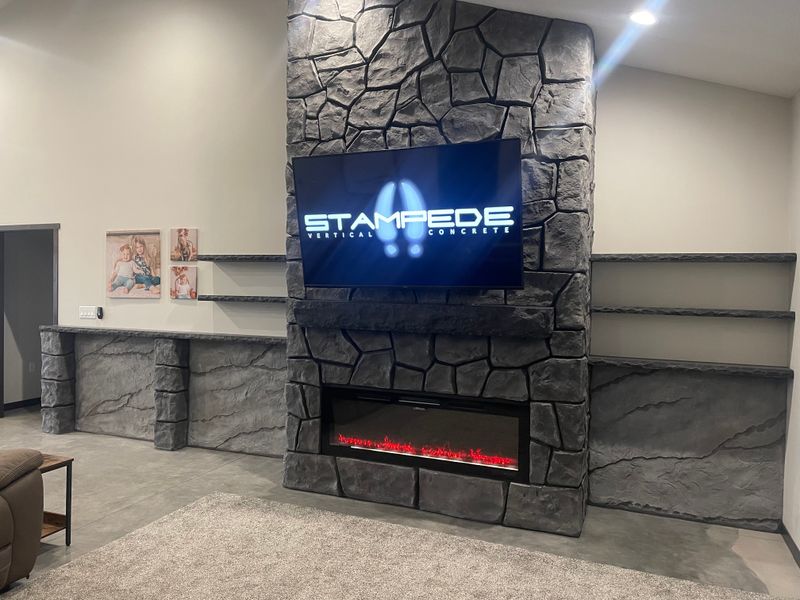 Interior fireplace & feature walls 