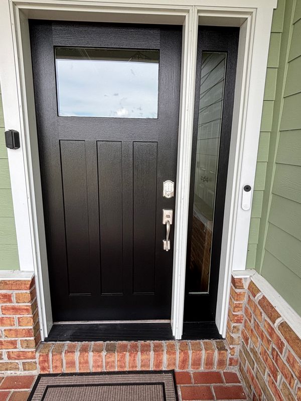 Elevate Your Entryway: Stunning Door and Staircase Transformation by Personal Touch General Contractor