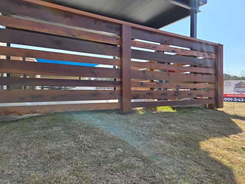 Fence Staining
