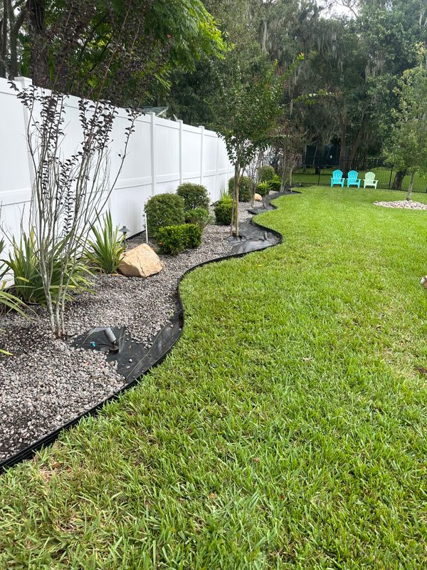 Mulch/Rock Installation
