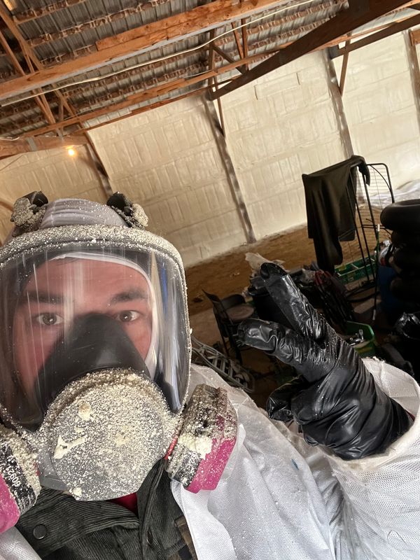 New Home Construction Spray Foam Insulation