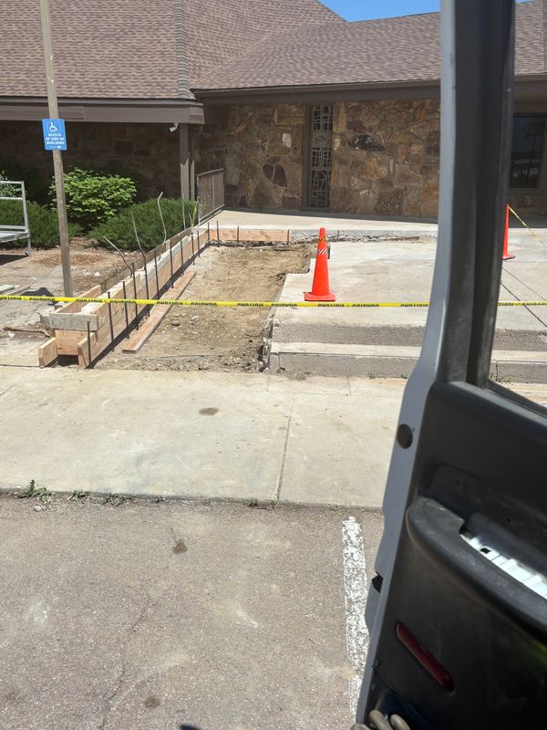Sidewalk Installation