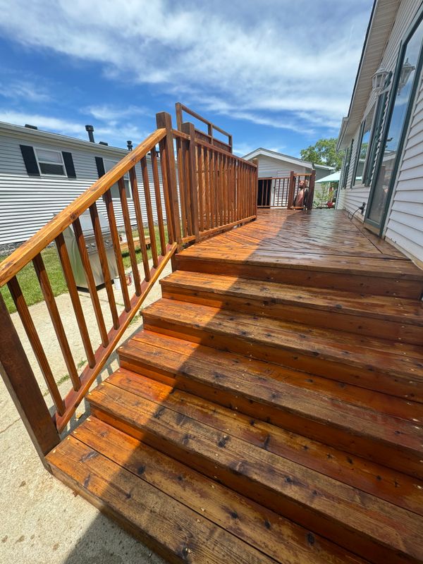Deck Staining and Sealing