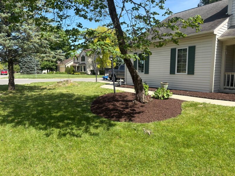 Mulch Bed Installation
