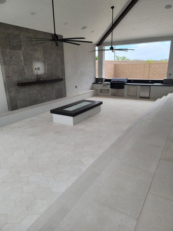 Outdoor Kitchen Installation