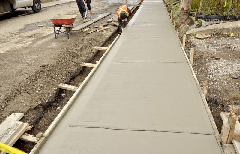 Sidewalk Installation