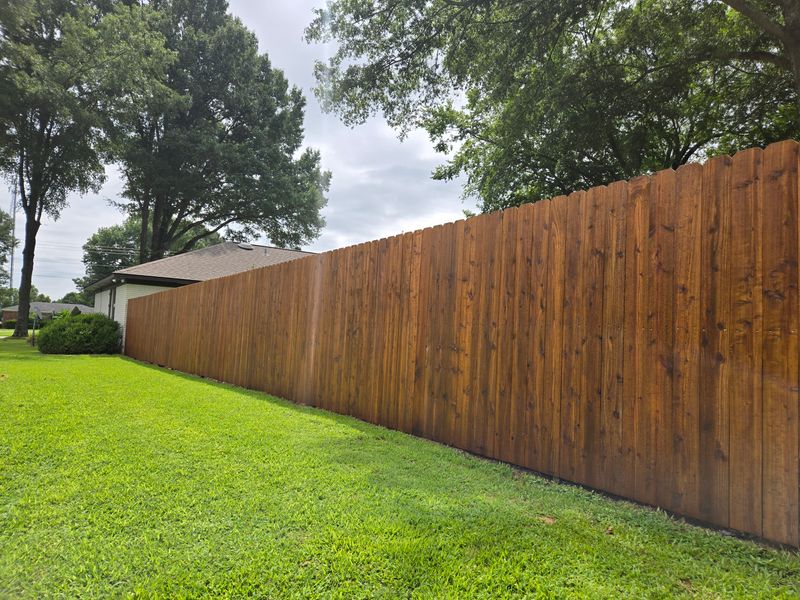 Fence Staining