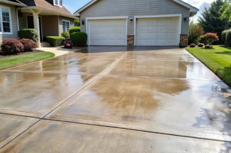 Driveway and Sidewalk Cleaning