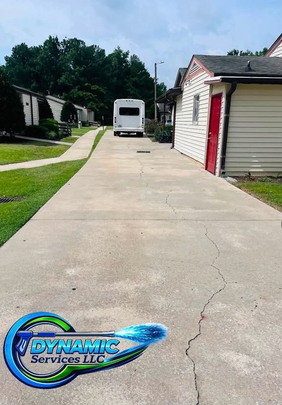 Driveway and Sidewalk Cleaning