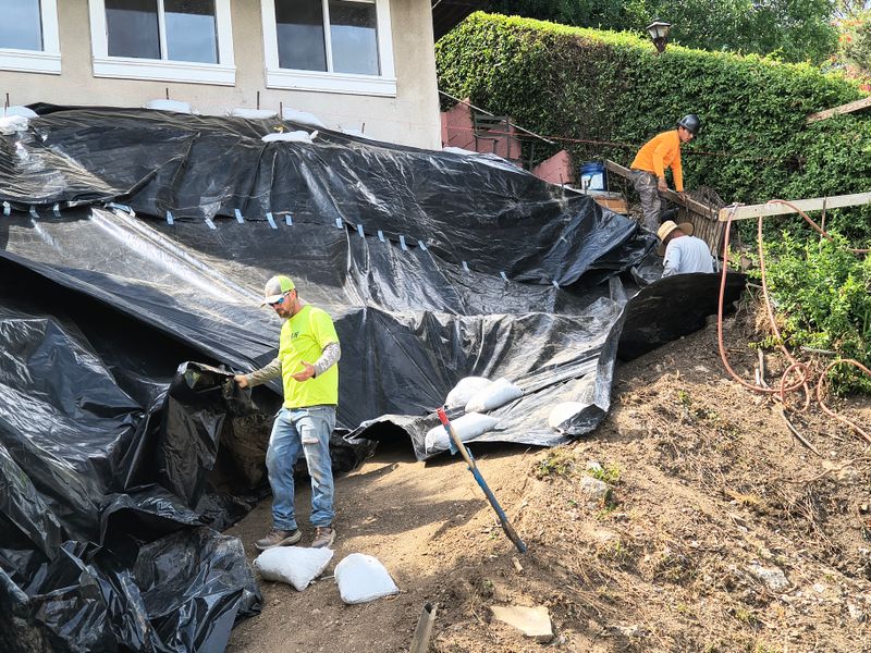 Retaining Wall Construction