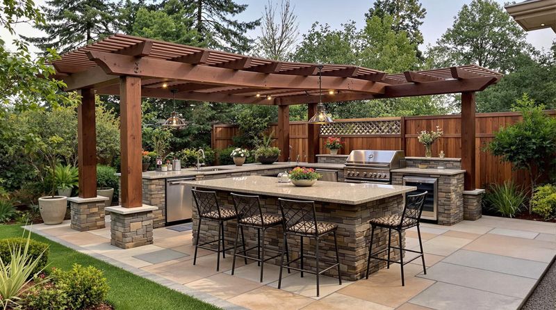 Outdoor Kitchen Construction