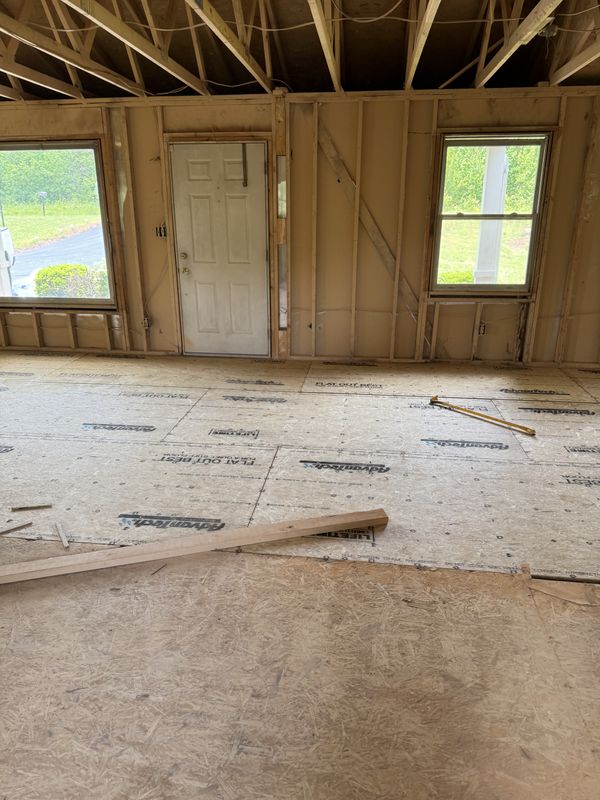 Fire Damage House Rebuild