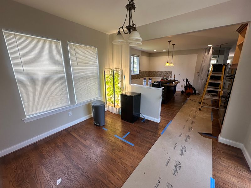 Parkside - deck & kitchen