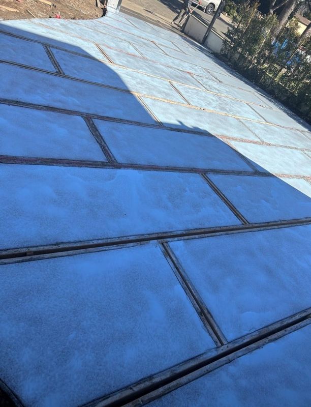Stamped Concrete Installation