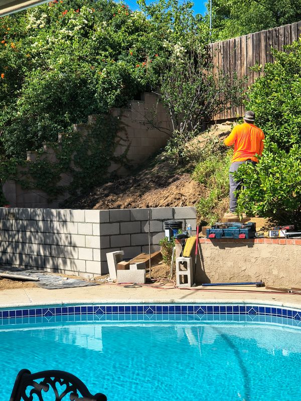 Retaining Wall Construction