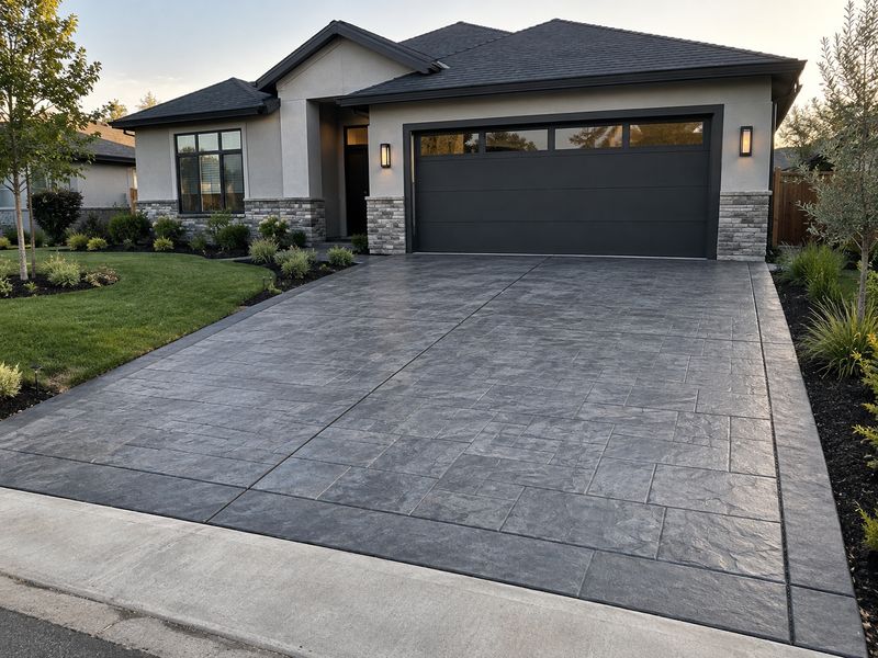 Stamped Concrete Installation