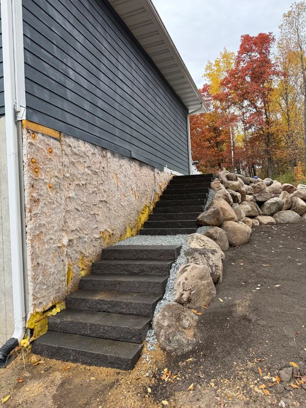 Boulder Retaining Walls