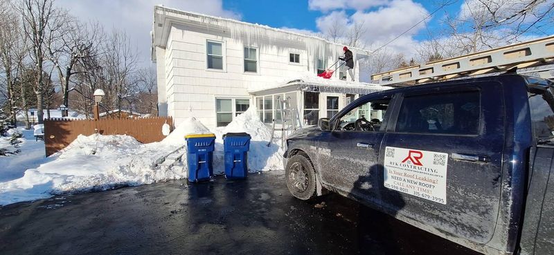 Residential Roofing Snow & Ice Removal Services 