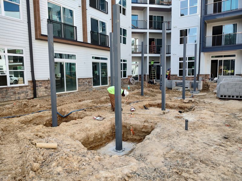 Structural Stair and Rail Erecting