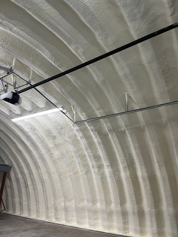 New Home Construction Spray Foam Insulation