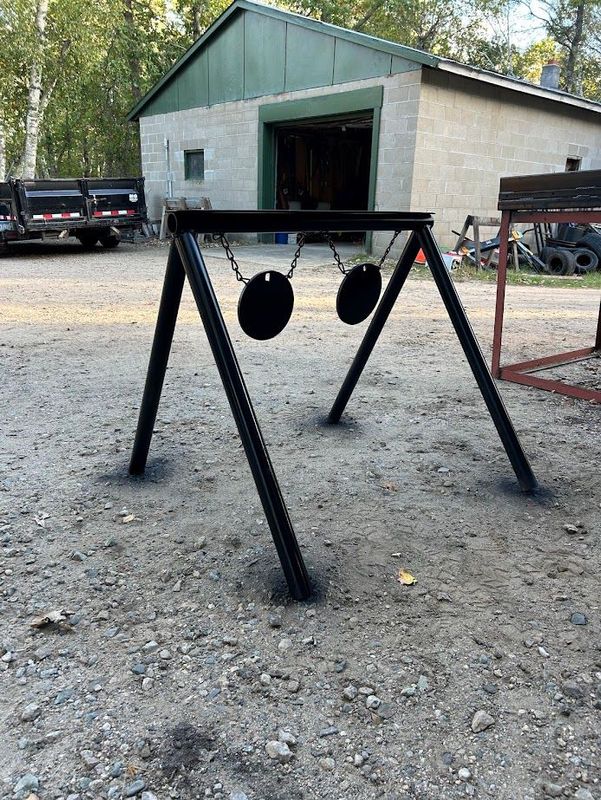 Durable Steel Target Stands Crafted in Crosby