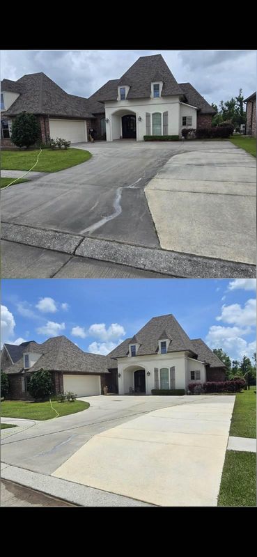 Driveway & Sidewalk Cleaning