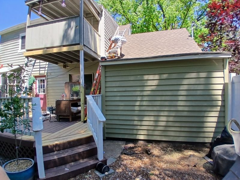 Deck Repair and Exterior Painting