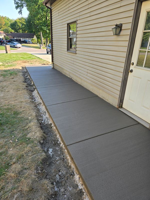 Sidewalk Installation