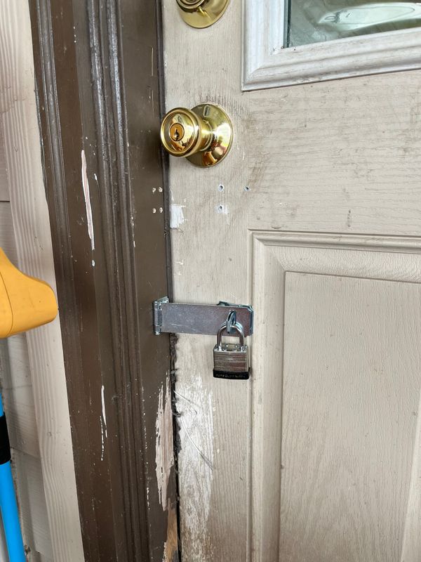 Lock changes and property securing