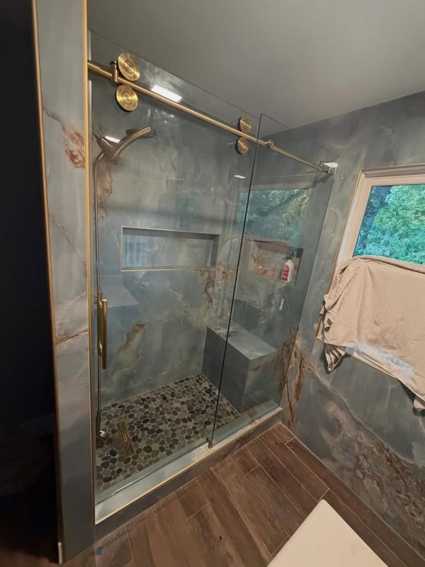 Shower Glass Installation