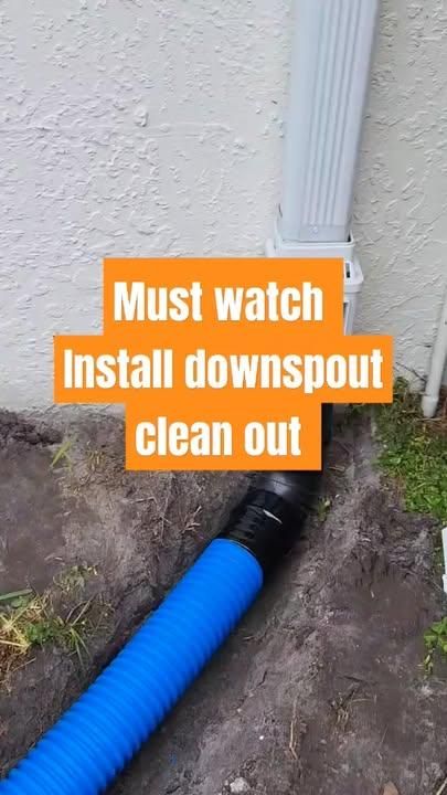 Downspouts Drains