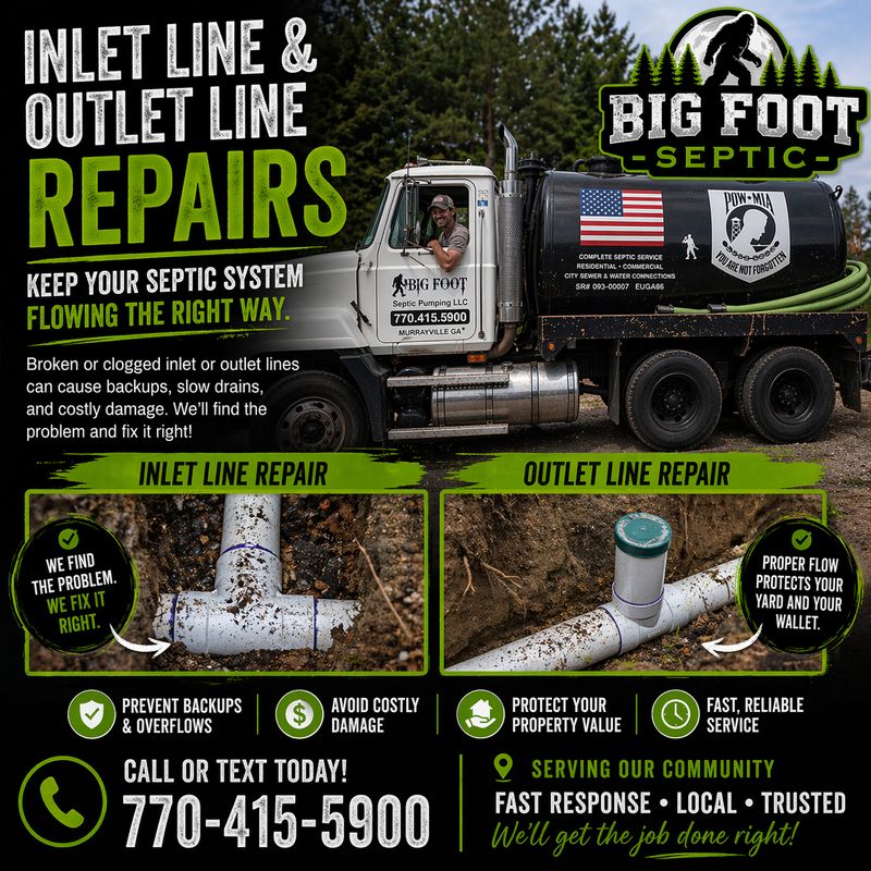 Inlet and Outlet Line Repairs
