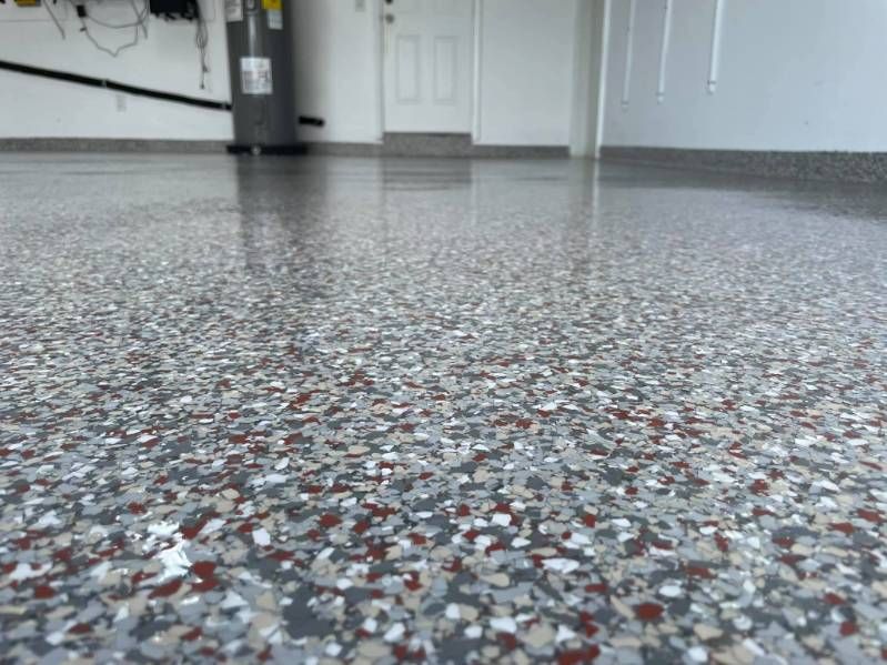 Vinyl Flake Garage Floors