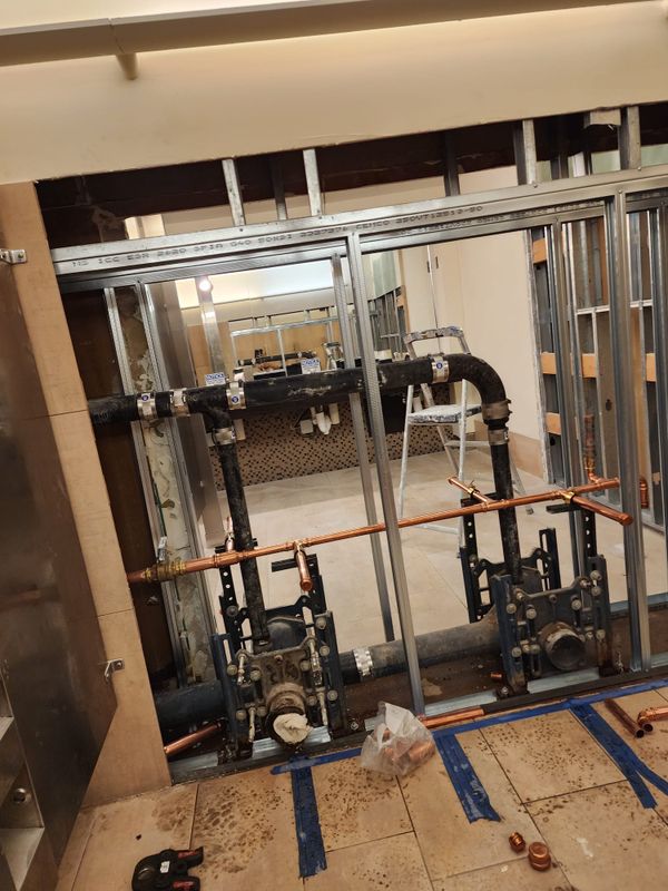 Plumbing System Installation